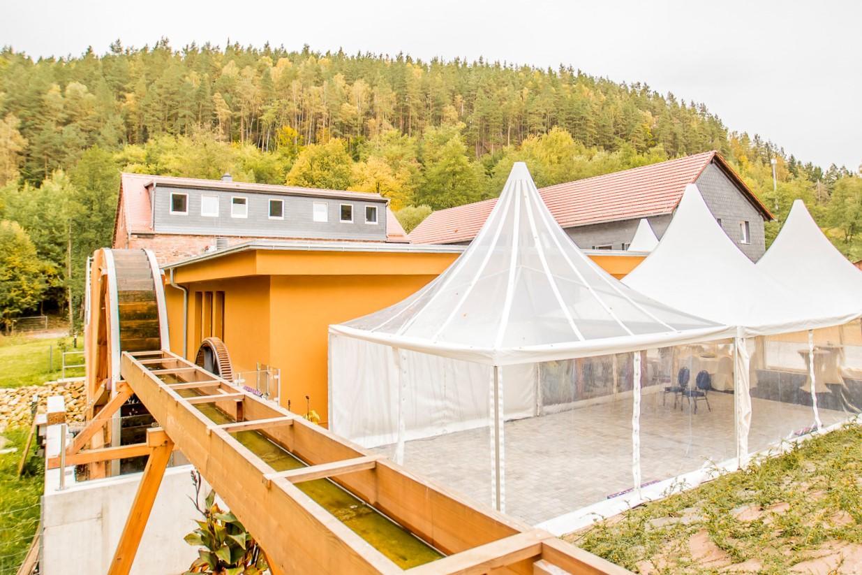 Brauereigasthof Ziegenmuehle Schleifreisen Extérieur photo