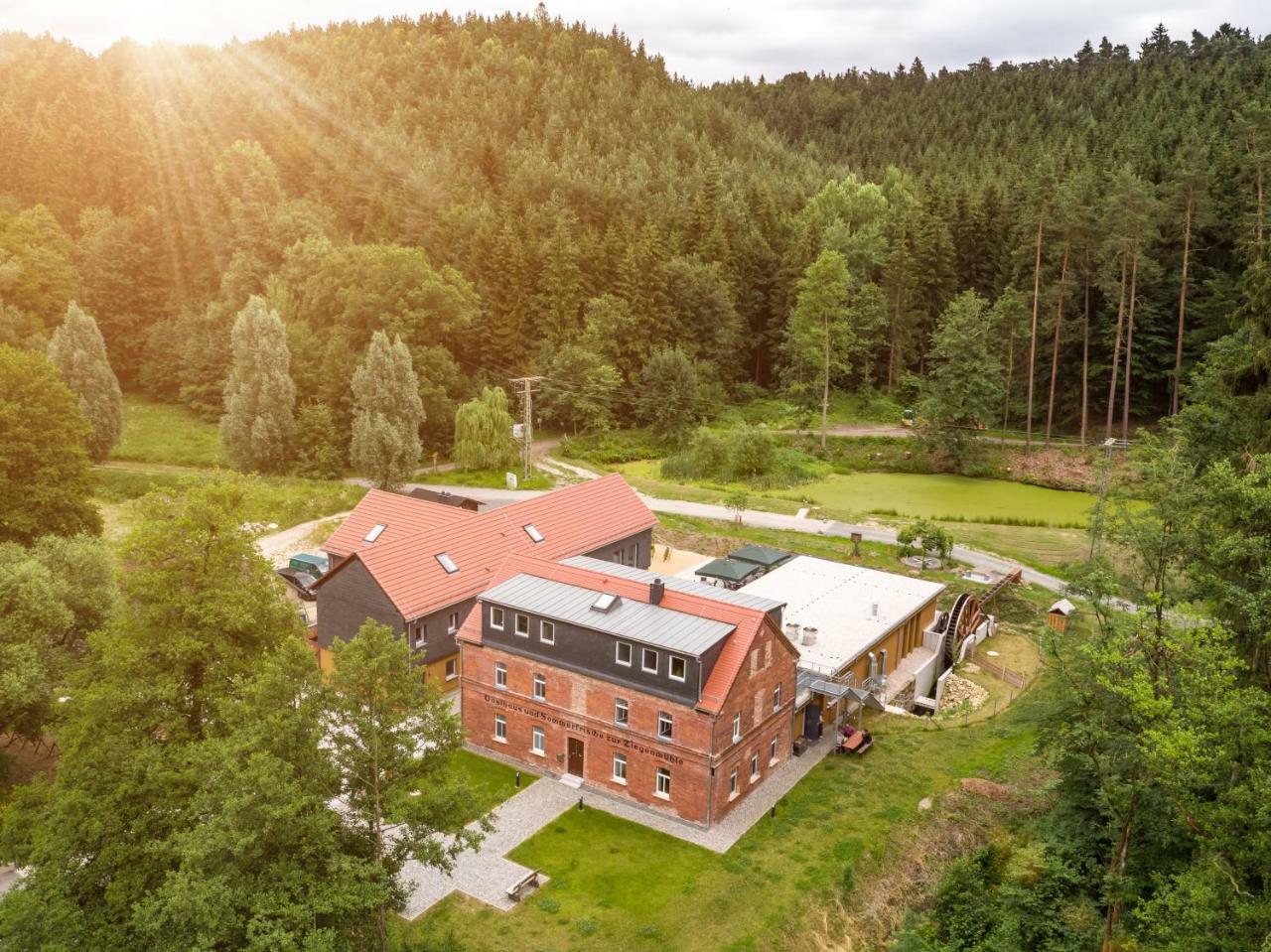 Brauereigasthof Ziegenmuehle Schleifreisen Extérieur photo